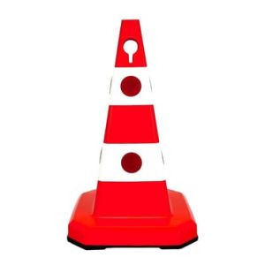 Ultra Kedi Gözlü Trafik Konisi Ağırlıklı 60 cm Trafik Dubası  (ADL12351TKA)