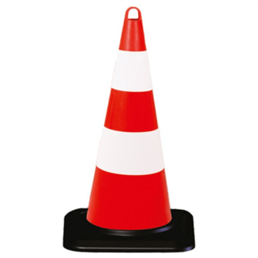 Eko Trafik Konisi 75 cm Ağırlıklı - Reflektifli Trafik Dubası  (ADL12320TKAR2)