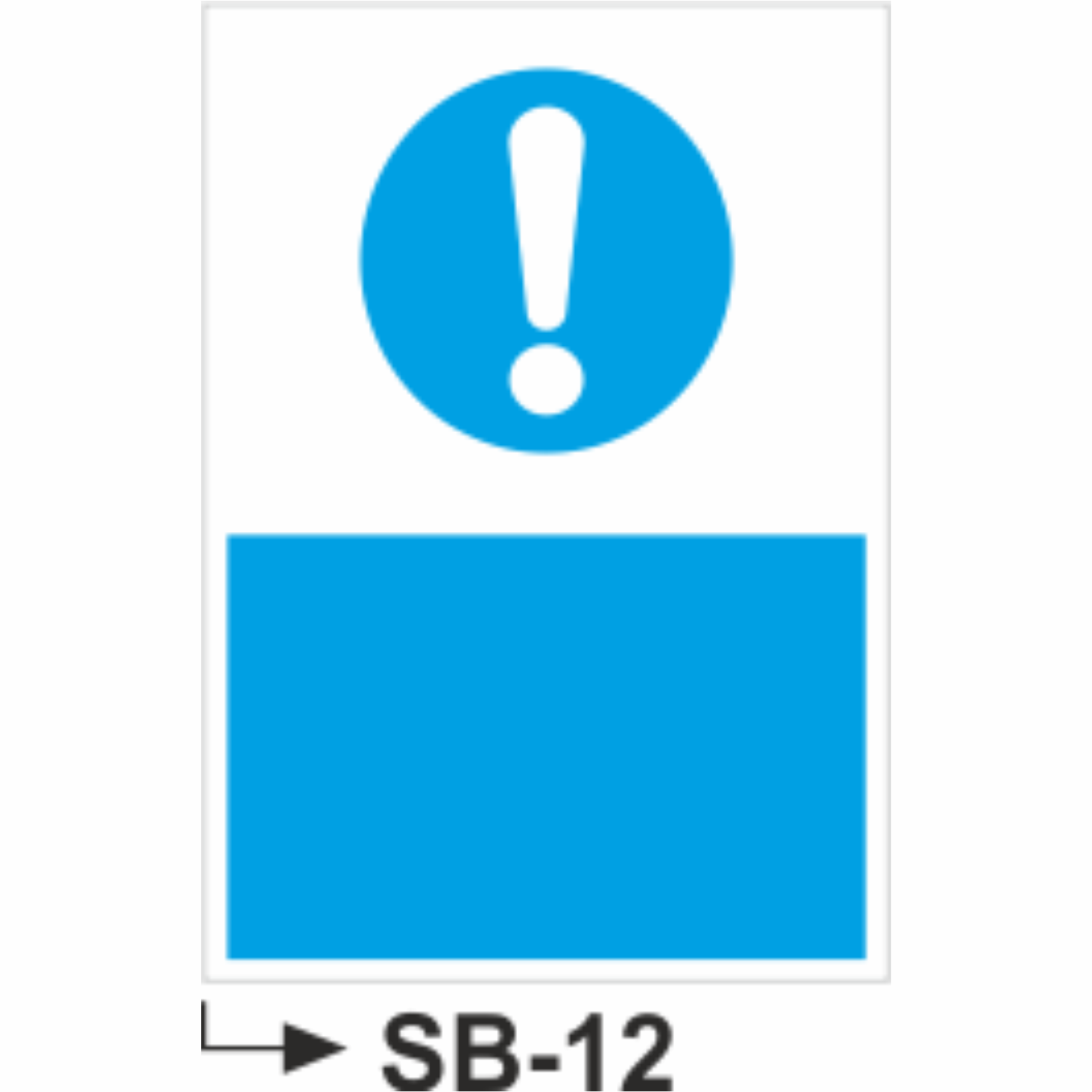 Mavi Ünlem Uyarı Levhaları- Uyarı Levhaları