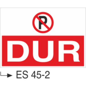 Dur-Uyarı Levhası