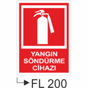 Yangın Söndürme Cihazı - Uyarı Levhaları