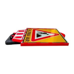 Dubalı Uyarı Levhalı Bariyer 90Cmx60 Cm  (ADL12417)