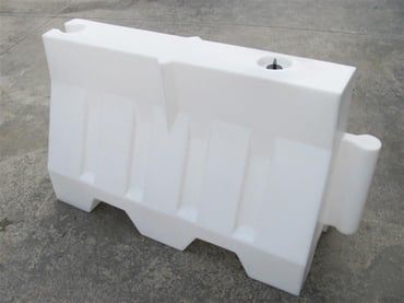 Yol Bariyeri Beyaz 120 x 80 x 50 cm  (ADL120X80X50 BYZ)
