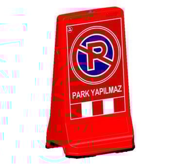 Reklam Ve Uyarı Dubası 495X395X905 Mm  (ADL12424)