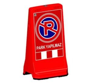 Reklam Ve Uyarı Dubası 495X395X905 Mm  (ADL12424)