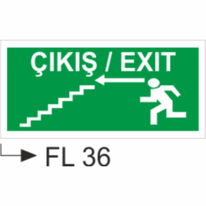 Çıkış/Exit - Uyarı Levhaları