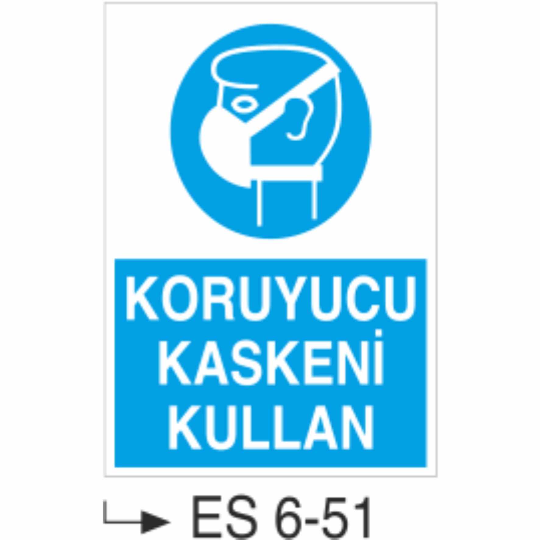 Koruyucu Maske Kullan - Uyarı  Levhası