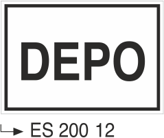 Depo - Uyarı Levhası