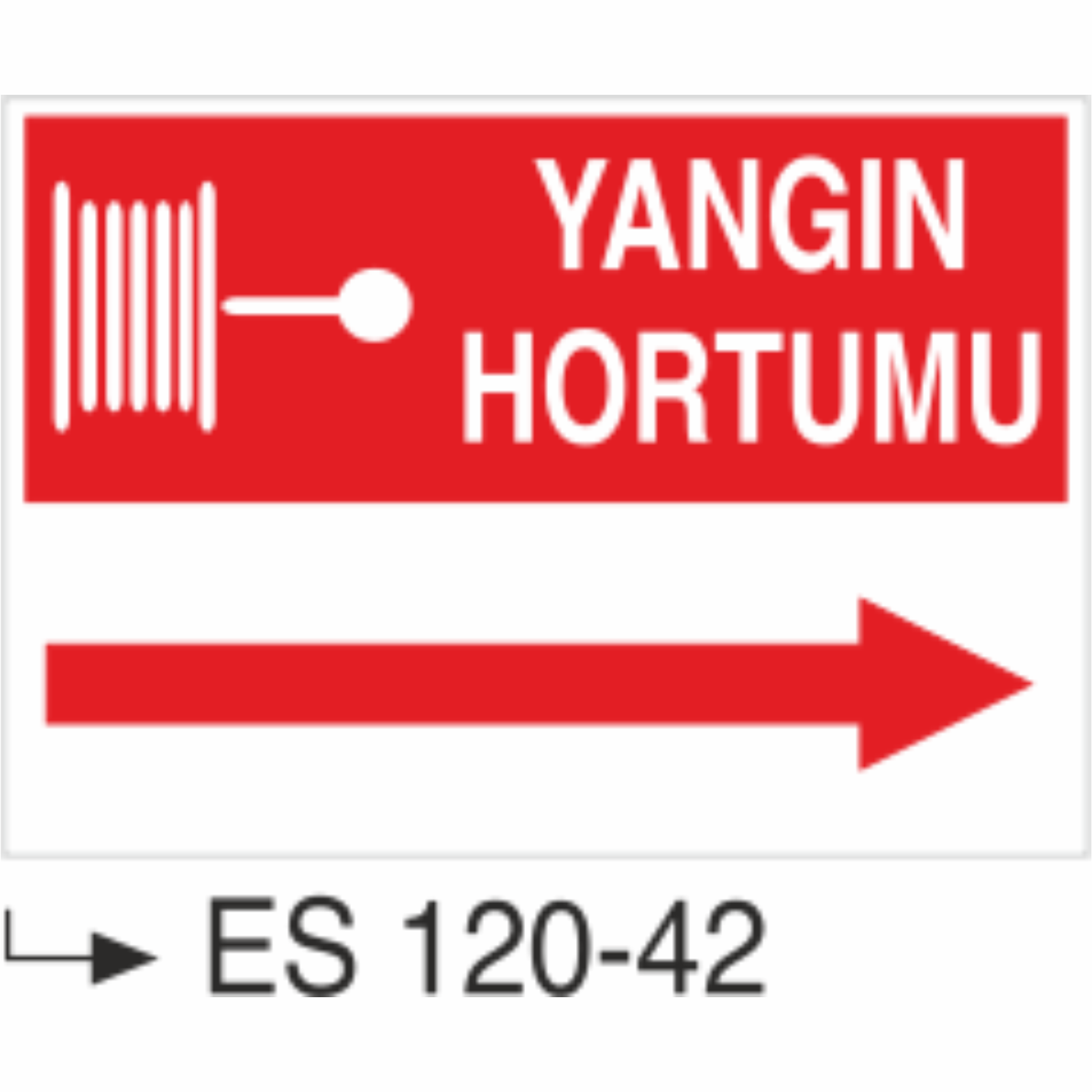 Yangın Hortumu- Uyarı Levhası