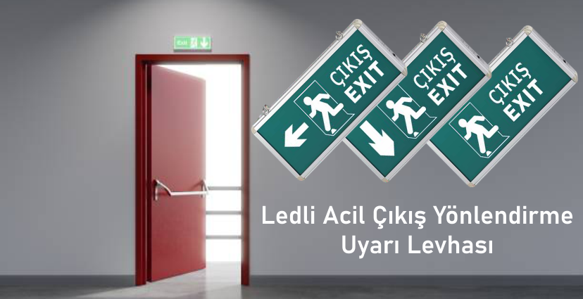 Led Acil Çıkış Levhaları